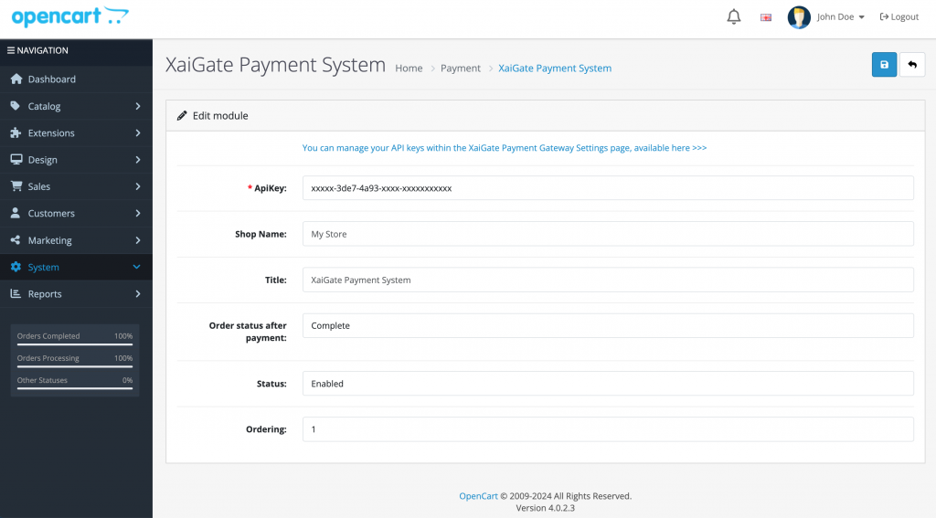 how to accept cryptocurrency payments in opencart