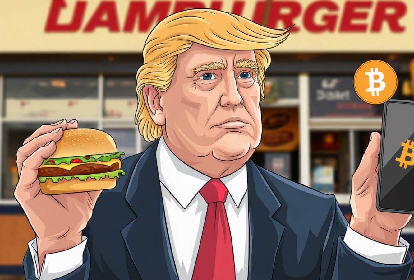 Trump buy food with crypto